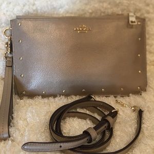 Lyla Studded Caviar Grain F53137